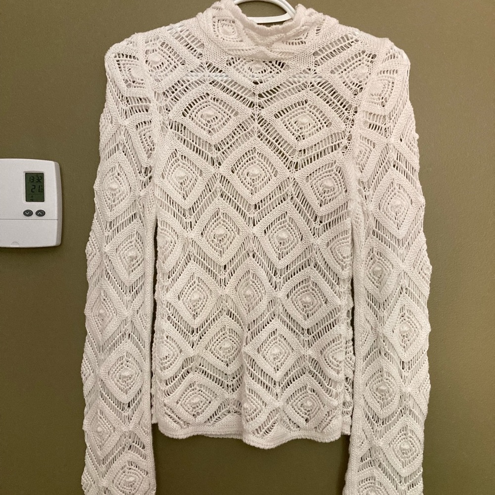 ASOS crochet top (cotton material)